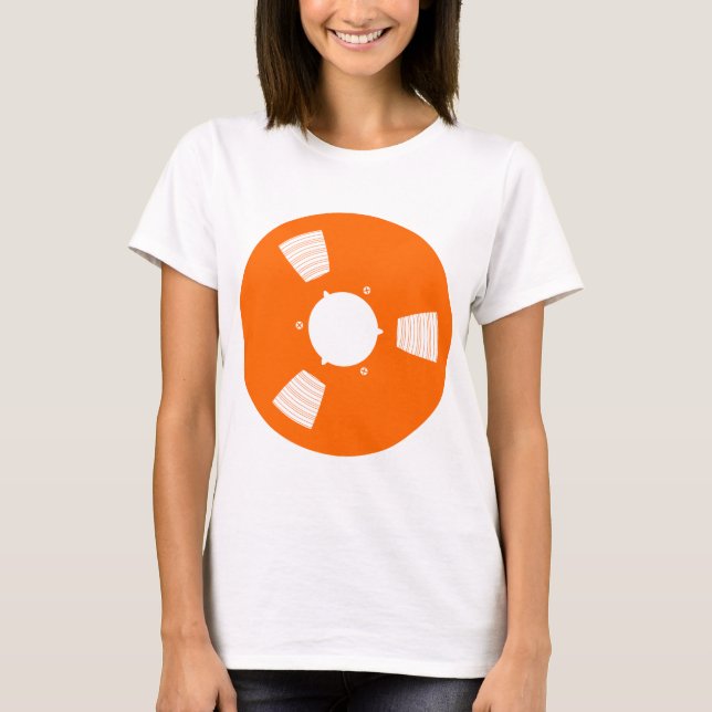 Recording Tape Spool T-Shirt (Front)