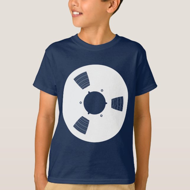 Recording Tape Spool T-Shirt (Front)