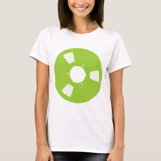 Recording Tape Spool T-Shirt (Front)