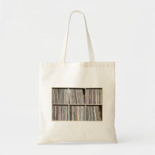 Records Vinyl Albums Record Collection Shelf Tote Bag