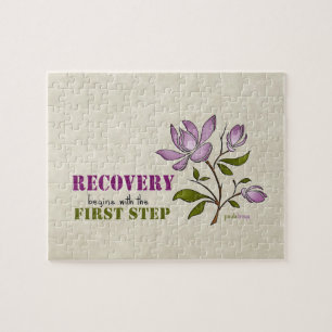 Recovery begins with the First Step Jigsaw Puzzle