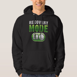 Recovery Get Well Injury Arm Leg Hand Mode Stunts Hoodie