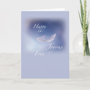 Recovery Happy Joyous Free Card