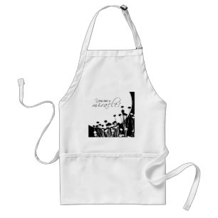 Recovery Miracle, Black and White Standard Apron