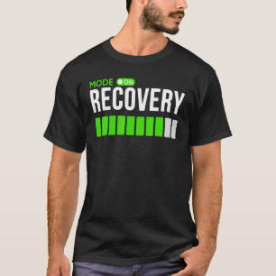 Recovery Mode On Get Well Funny Injury Loading Bar T-Shirt