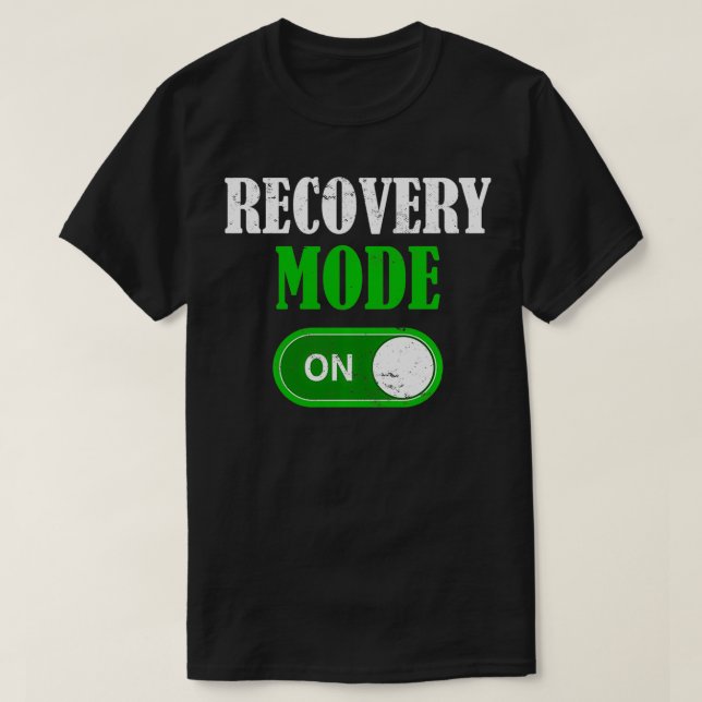 Recovery Mode On  Get Well Soon Surgery Pullover  (Design Front)