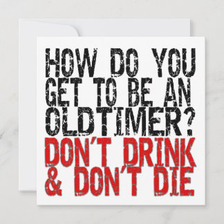 Recovery Old Timer Joke