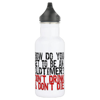 Recovery Old Timer Joke 532 Ml Water Bottle