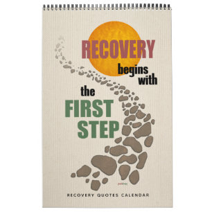 Recovery Quotes, Inspirational Slogans, 12 Steps Calendar