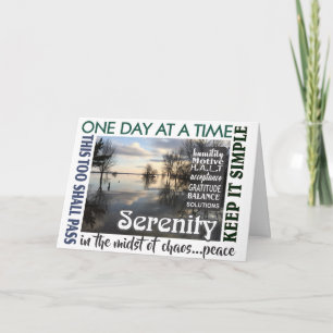 recovery slogan serenity card 25