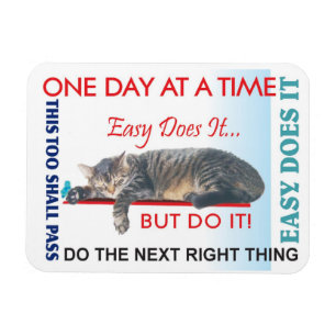 recovery slogans magnet