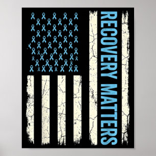 Recovery Sobriety Anniversary Sober Support Poster