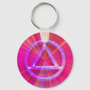 Recovery Sobriety Sober Keychain (Key Chain)