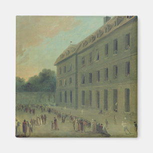 Recreation at the Saint-Lazare Prison Magnet