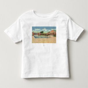 Recreation Bldg Interior Court and Pool View Toddler T-Shirt