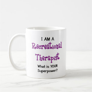 recreational therapist coffee mug