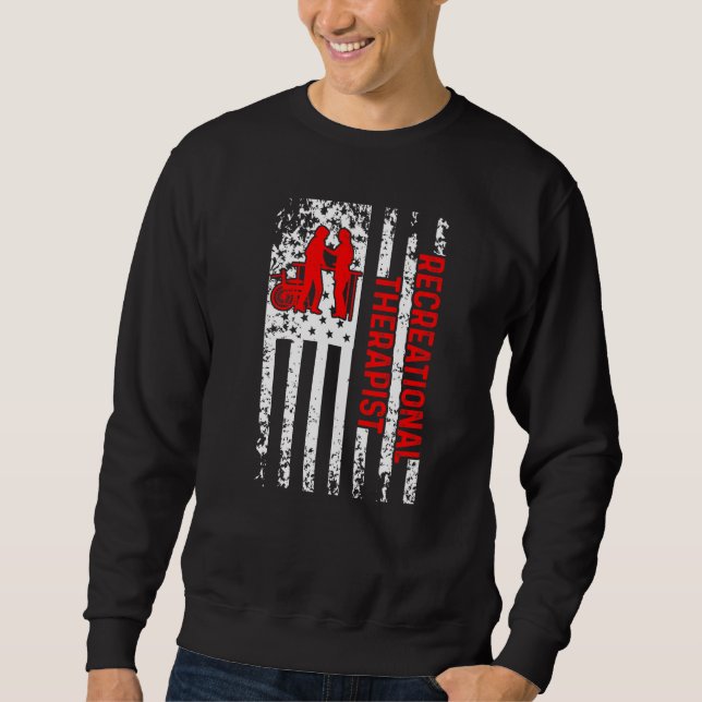 Recreational Therapist Recreation Therapy Rt  43 Sweatshirt (Front)