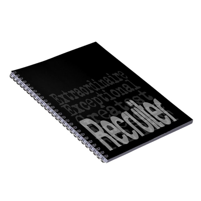 Recruiter Extraordinaire Notebook (Right Side)