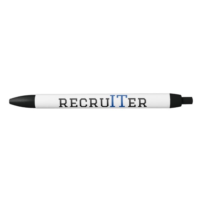 recruITer pen for IT and Tech Recruiters (Front)