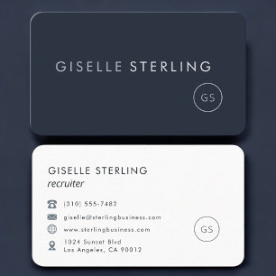 Recruiter Professional Business Card