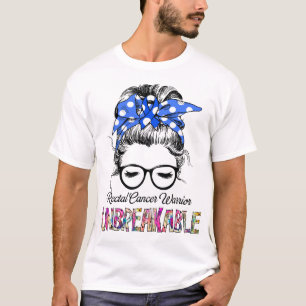 Rectal Cancer Awareness Ribbon Support Gifts T-Shirt