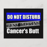 Rectal Cancer Do Not Disturb Kicking Butt