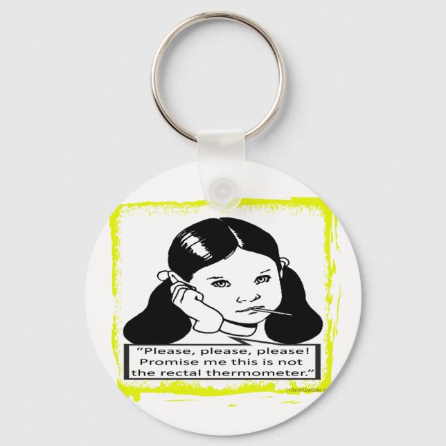RECTAL THERMOMETER KEY RING (Front)