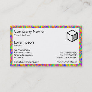 Rectangle - Abstract 080716(7) Business Card