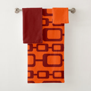 Rectangle Chains  Bath Towel Set