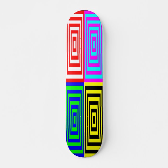Rectangle Crazy Skateboard (Front)
