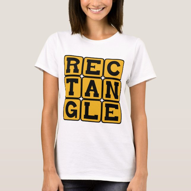 Rectangle, Four Sided Polygon T-Shirt (Front)