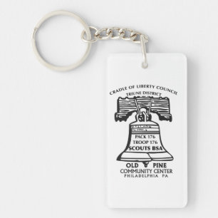 Rectangle Keychain - 176