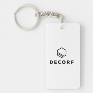 Rectangle Keychain (single-sided)