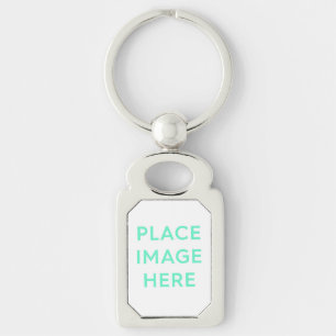 Rectangle Metal Keychain - Souvenir Gift Design