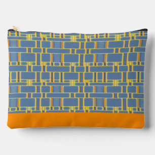 Rectangle Pattern Gradient 12 Accessory Pouch