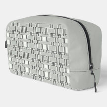 Rectangle Pattern Neutral Grey