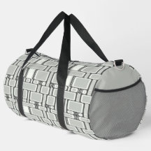 Rectangle Pattern Neutral Grey