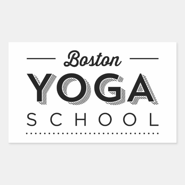 Rectangle Sticker (Front)