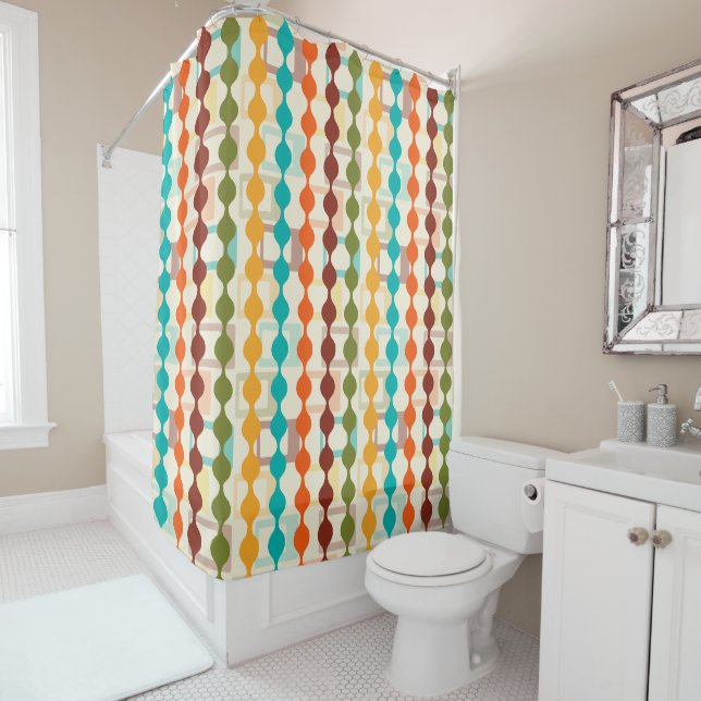 Rectangles and Chains  Shower Curtain (In Situ)