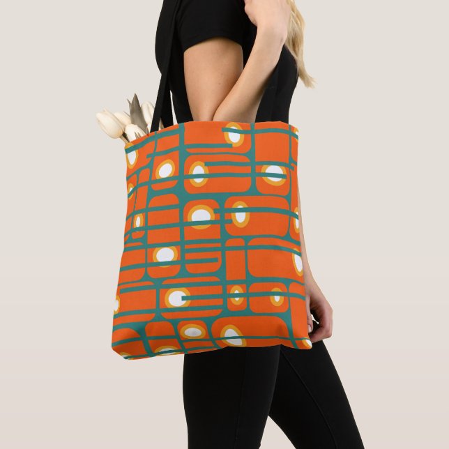 Rectangles and Circles  Tote Bag (Close Up)