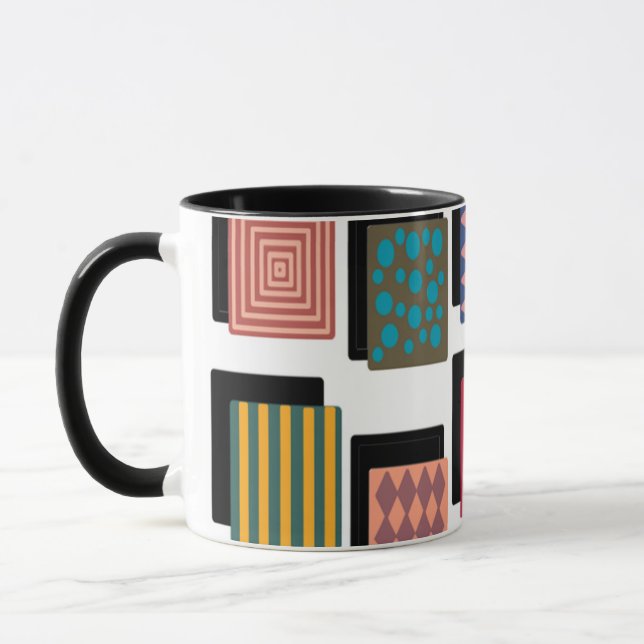 Rectangles and Shadows  Mug (Left)