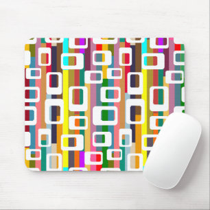 Rectangles and Stripes  Mouse Pad