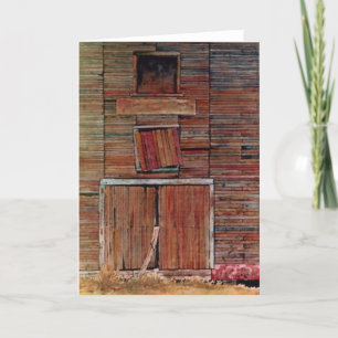 "Rectangles Rule #2" Country Roads Greeting Card