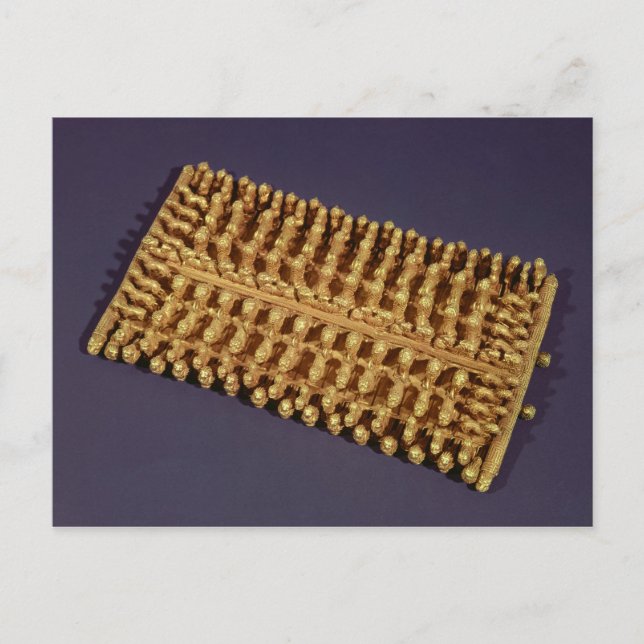 Rectangular fibula, from the Barberini Tomb Postcard (Front)