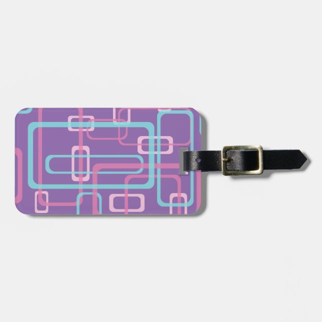 Rectangular Sherbet Luggage Tag (Front Horizontal)