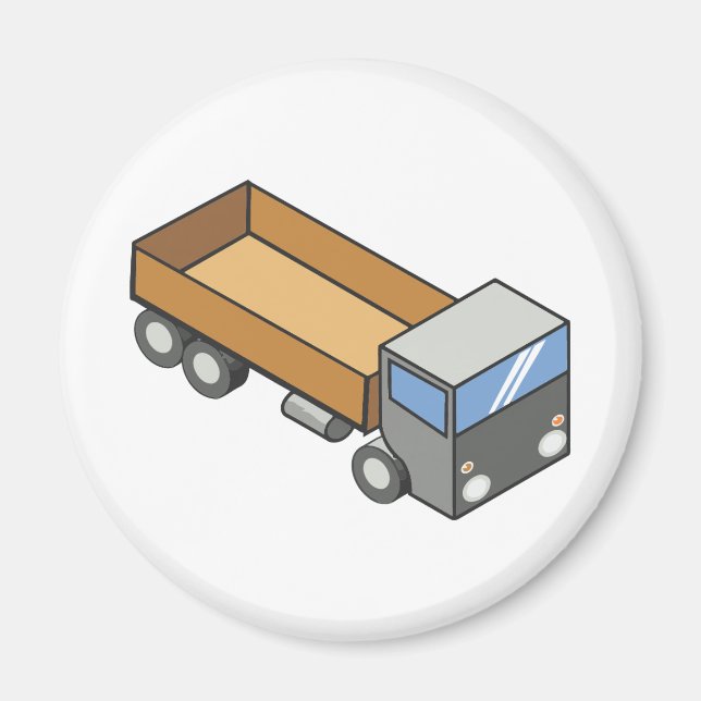Rectangular truck magnet (Front)