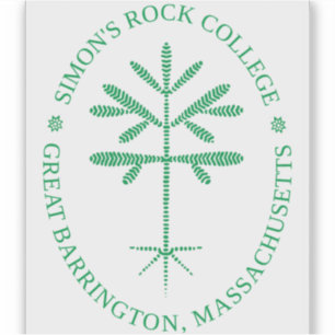 Rectangular Vinyl Green Seal Decal