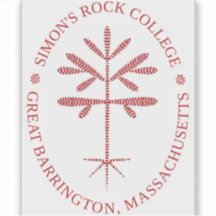 Rectangular Vinyl Red Seal Decal 