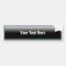 Rectangular Web 2.0 Button Black
