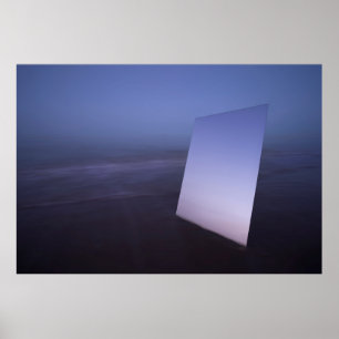 RECTANGULAR WHITE SCREEN POSTER